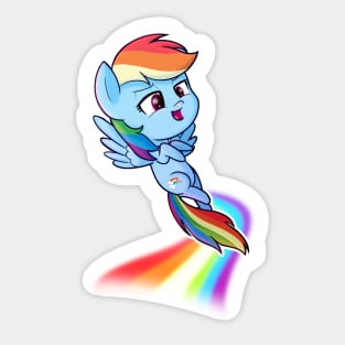 Chibi Rainbow Dash Sticker